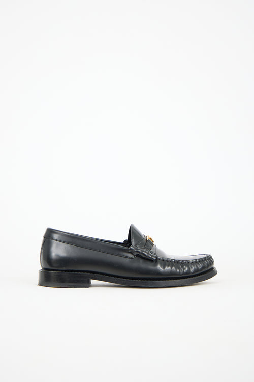 Celine Leather Luco Triomphe Loafer