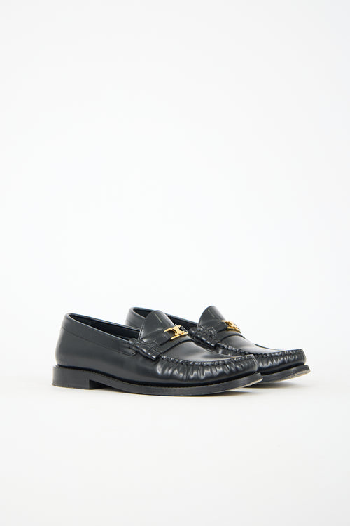 Celine Leather Luco Triomphe Loafer