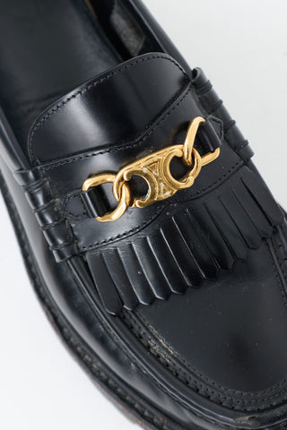 Celine Leather Margaret Loafer