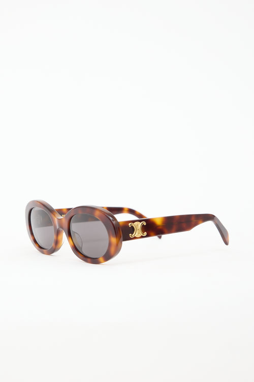 Celine Round CL40194U Triomphe Sunglasses