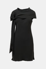 Celine Silk Draped Scarf Dress
