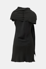Celine Silk Draped Scarf Dress
