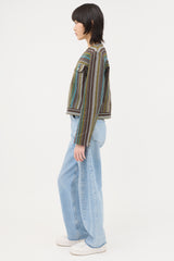 Celine 2000s Jacquard Stripe Jacket