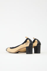 Chanel Leather Ballet Heel