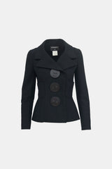 Chanel FW 2002 Wool Button Jacket