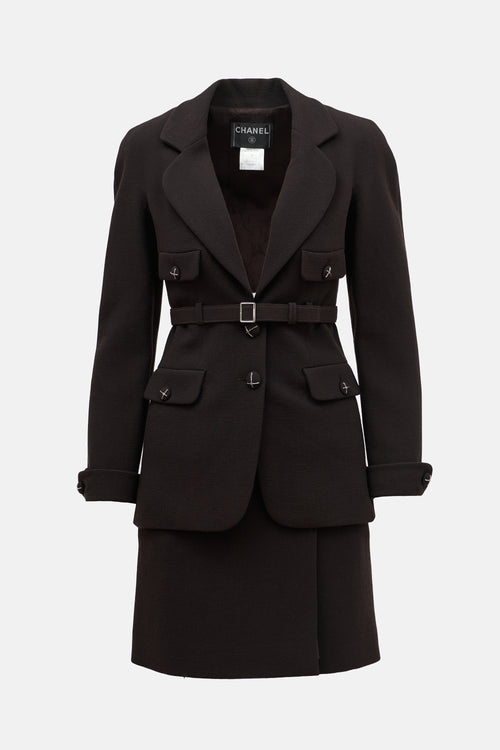 Chanel FW 2007 Wool Co-Ord Set