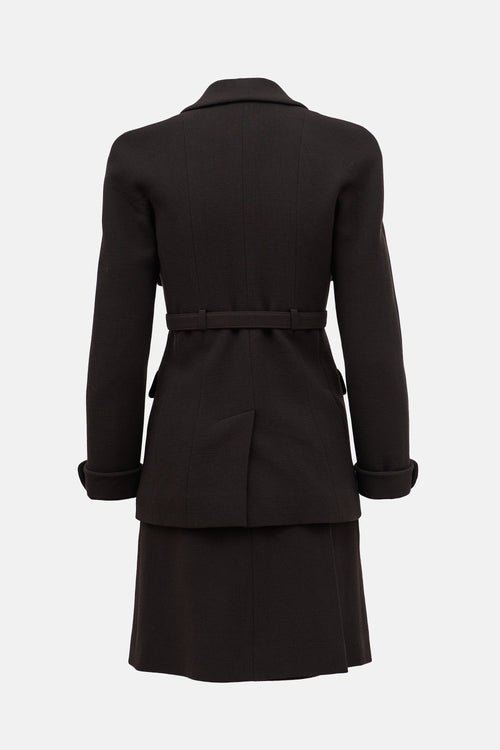 Chanel FW 2007 Wool Co-Ord Set