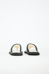 Chanel Leather CC Slide