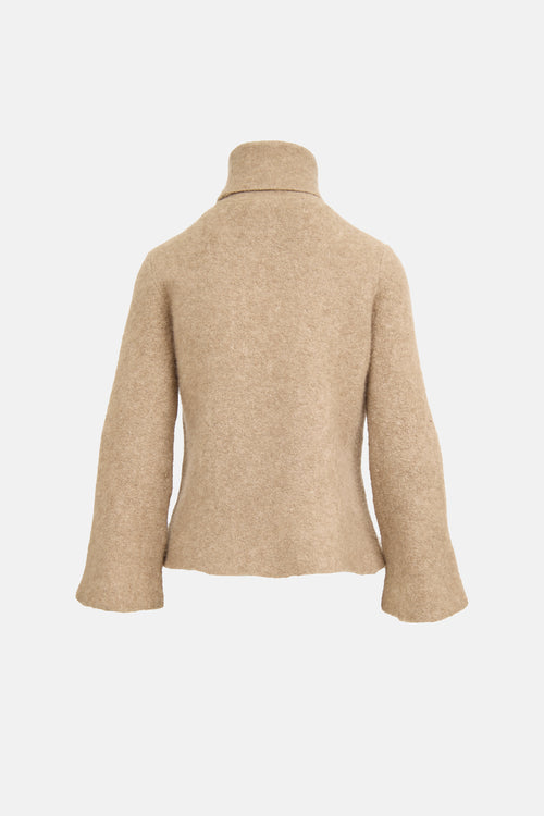 Chanel Fall 1998 Wool CC Turtleneck Sweater