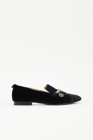 Chanel Velvet Charm Loafer