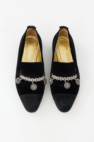 Chanel Velvet Charm Loafer