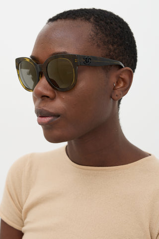 Chanel 5358 Round Sunglasses
