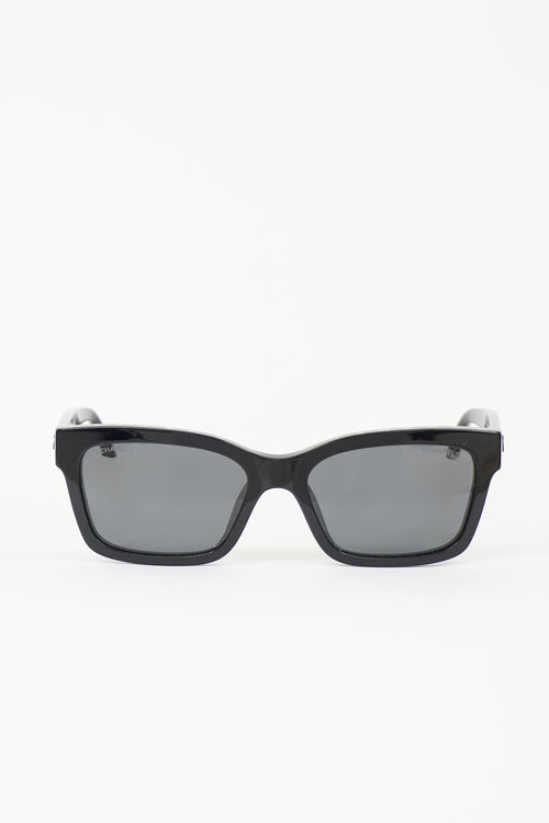 Chanel 5417 Logo Sunglasses