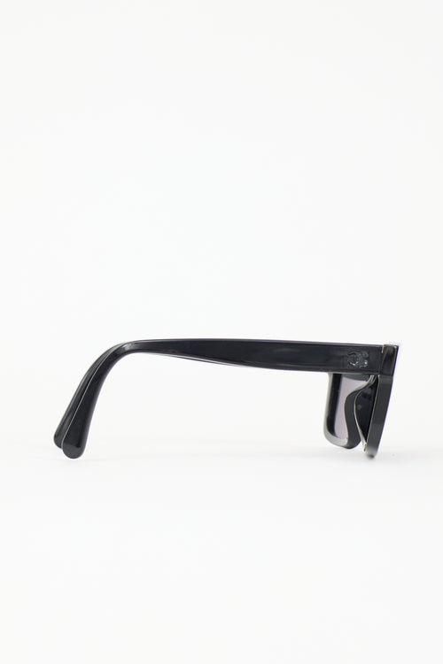 Chanel 5417 Logo Sunglasses
