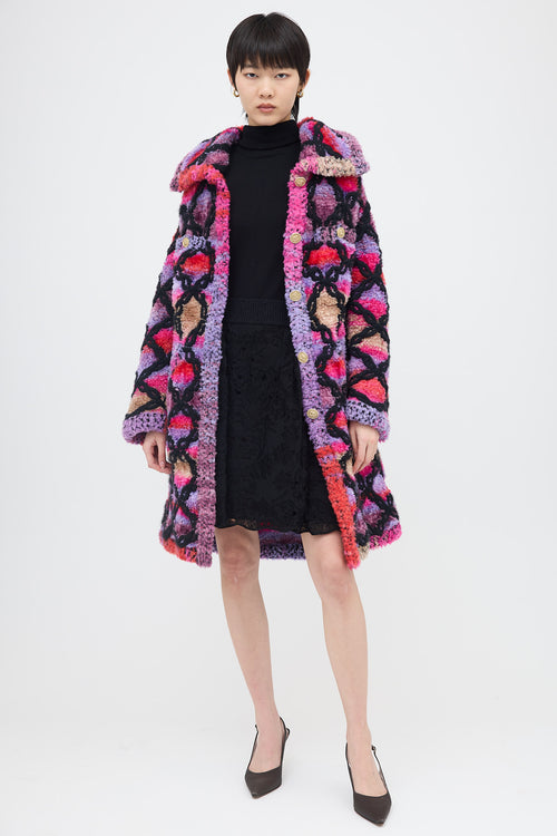 Chanel Coco Neige 2020 Knit Coat