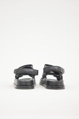 Chanel Quilted Leather CC Sandal