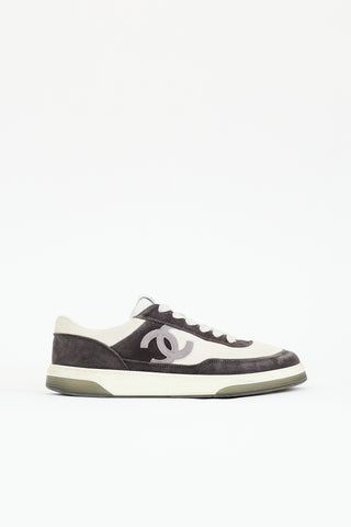 Chanel Suede CC Sneaker