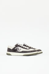 Chanel Suede CC Sneaker
