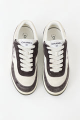 Chanel Suede CC Sneaker