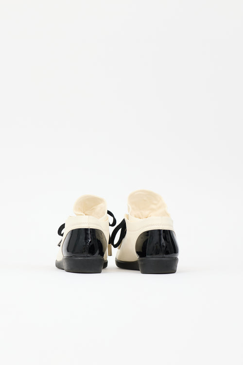 Chanel Spring 2015 Leather CC Sneaker