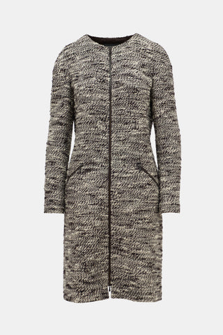 Chanel Wool Tweed Coat