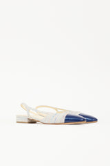 Chanel Tweed CC Slingback Heel