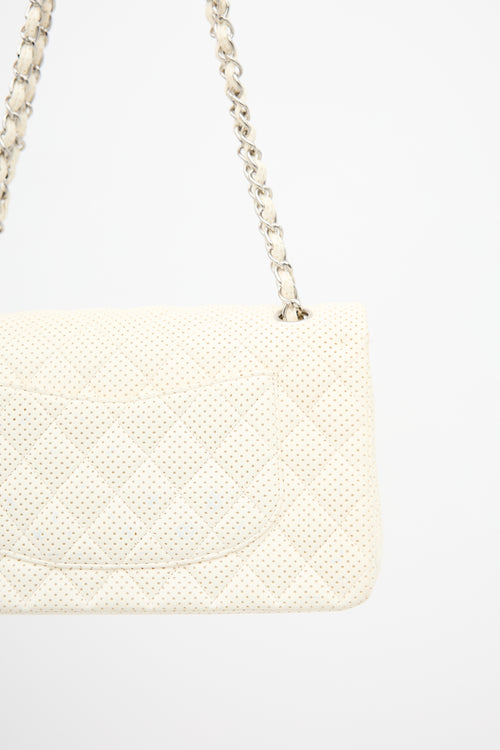 Chanel Perforated Leather East West Bag