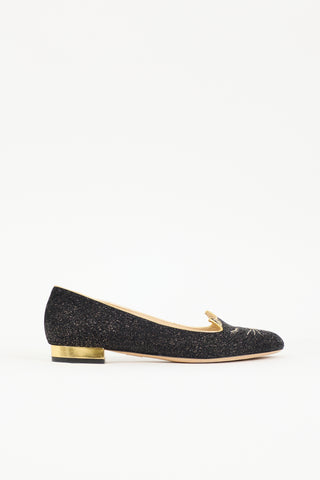 Charlotte Olympia Texture Flat