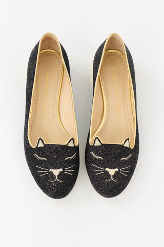 Charlotte Olympia Texture Flat