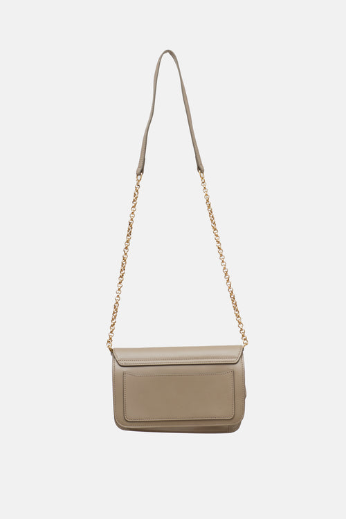 Chloé Leather & Suede C Chain Bag