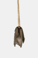 Chloé Leather & Suede C Chain Bag