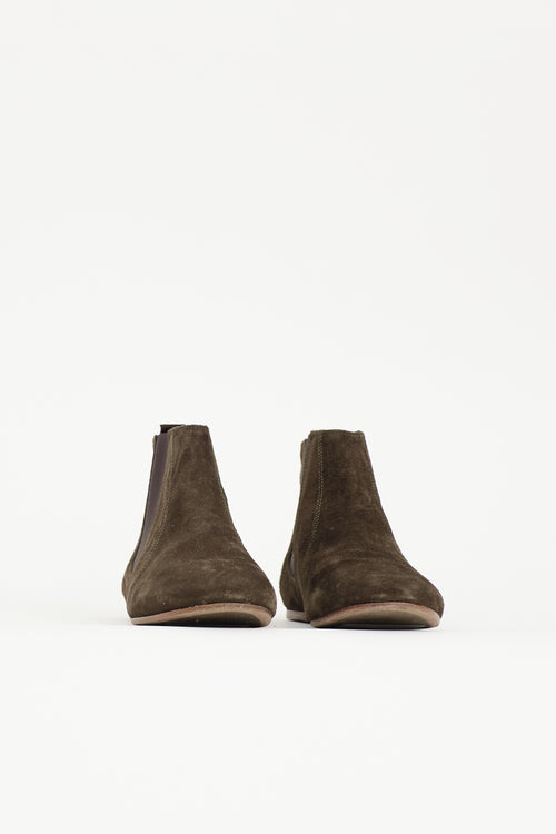Isabel Marant Suede Chelsea Boot