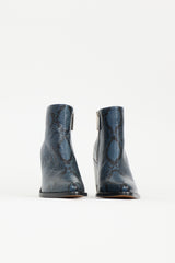 Chloé Embossed Leather Rylee Boot
