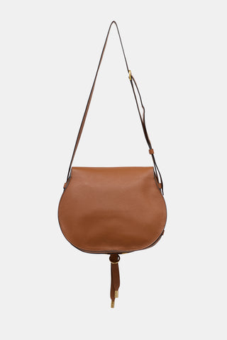 Chloé Leather Medium Marcie Saddle Bag