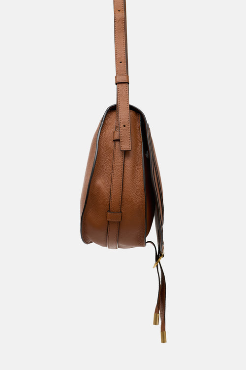 Chloé Leather Medium Marcie Saddle Bag