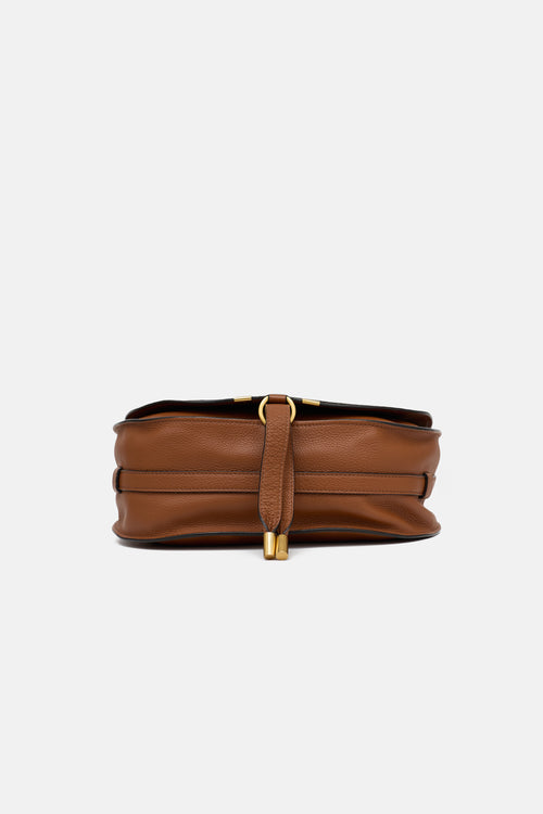 Chloé Leather Medium Marcie Saddle Bag