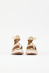 Chloé Leather Buckle Flat