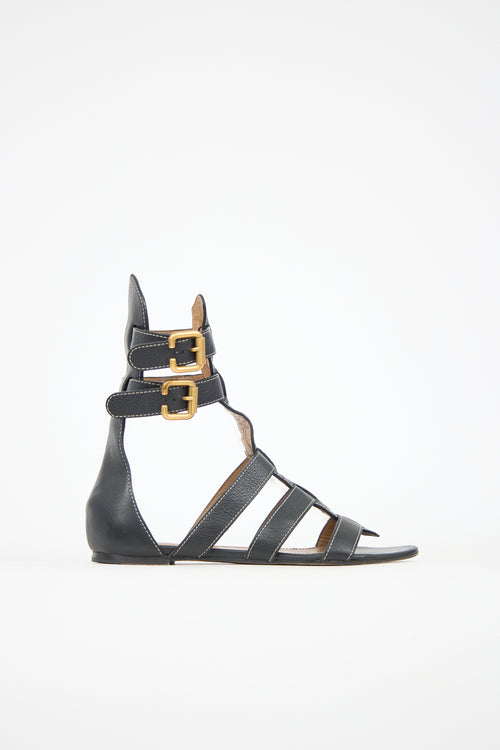 Chloé Leather Gladiator Sandal