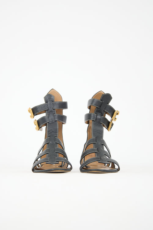Chloé Leather Gladiator Sandal