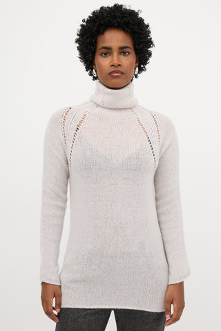 See By Chloé Mohair Turtleneck Sweater