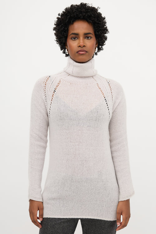 See By Chloé Mohair Turtleneck Sweater
