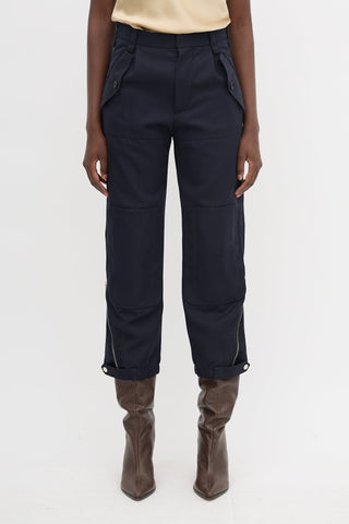 Chloé Wool Panelled Pant