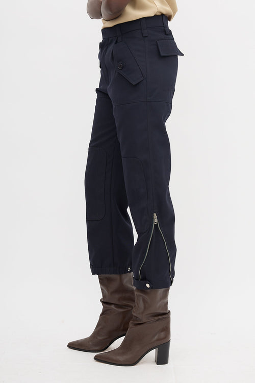 Chloé Wool Panelled Pant