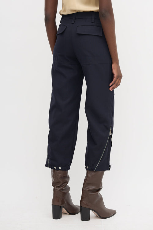 Chloé Wool Panelled Pant
