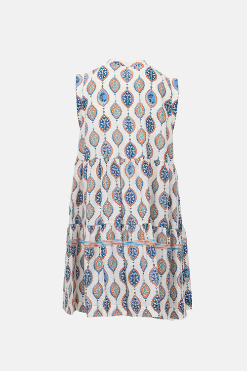 Chloé Silk Floral Sleeveless Dress