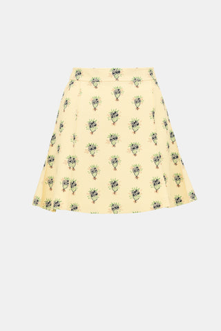 Chloé Floral Bouquet Mini Skirt