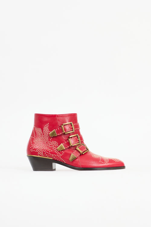 Chloé Leather Susanna Boot