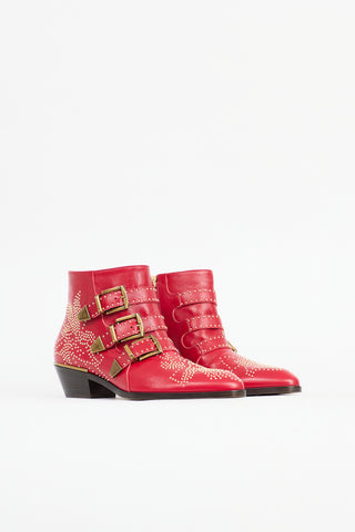 Chloé Leather Susanna Boot