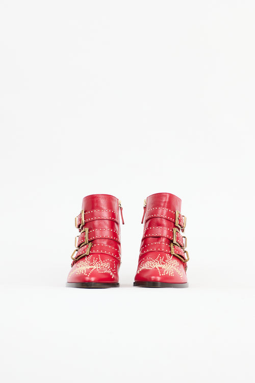 Chloé Leather Susanna Boot