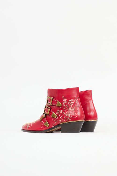 Chloé Leather Susanna Boot
